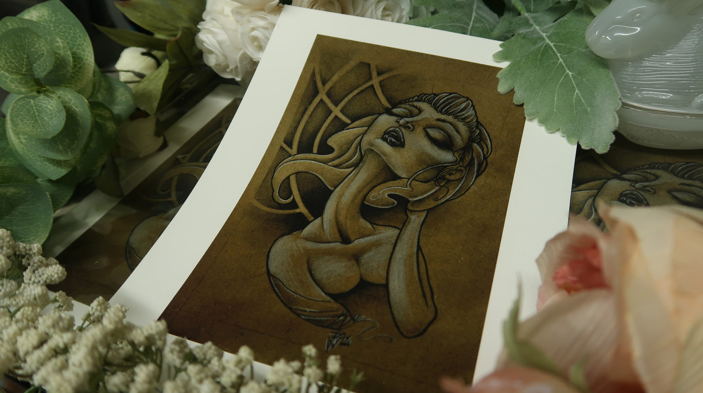 "Hush" 8"x10" PRINT