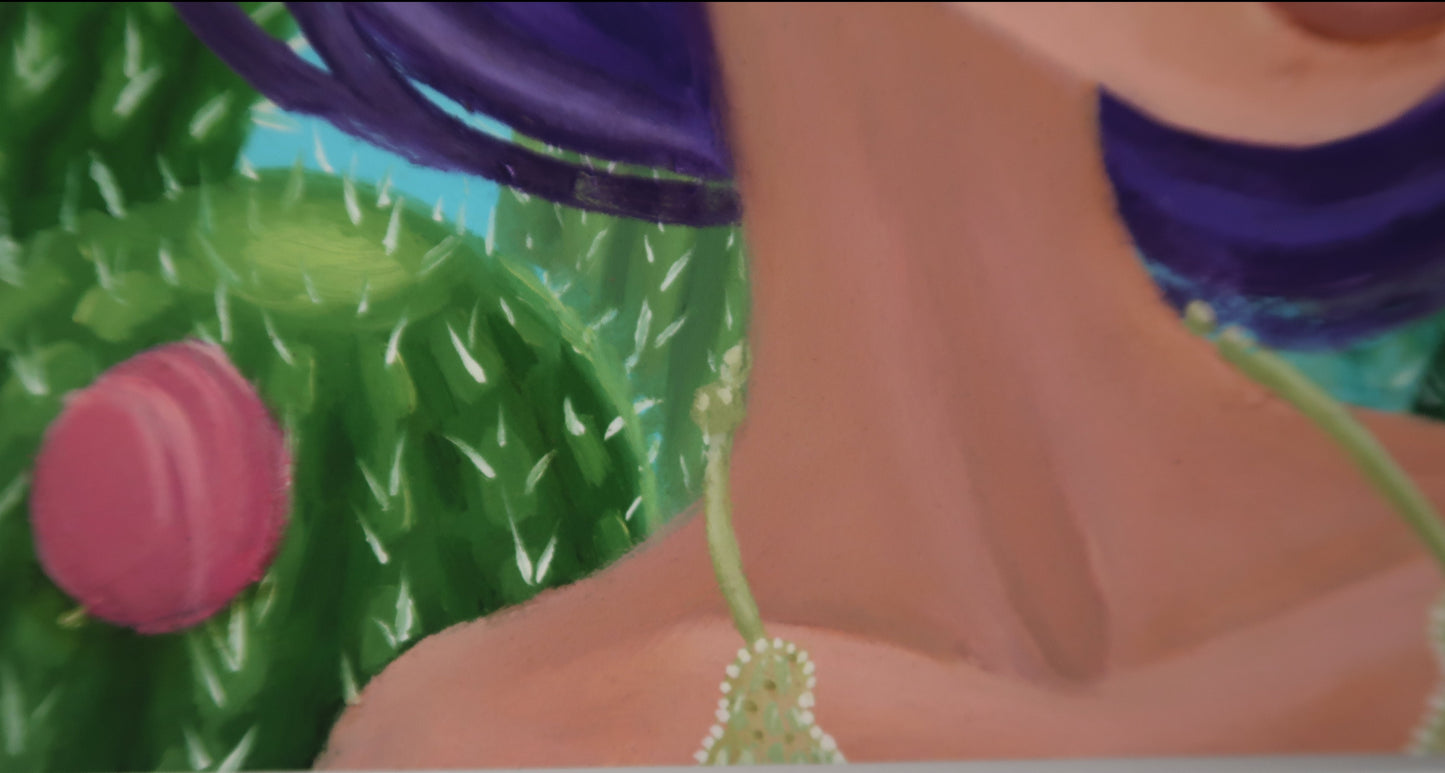 "Prickly Pear" 10"x10" LIMITED GICLEE PRINT