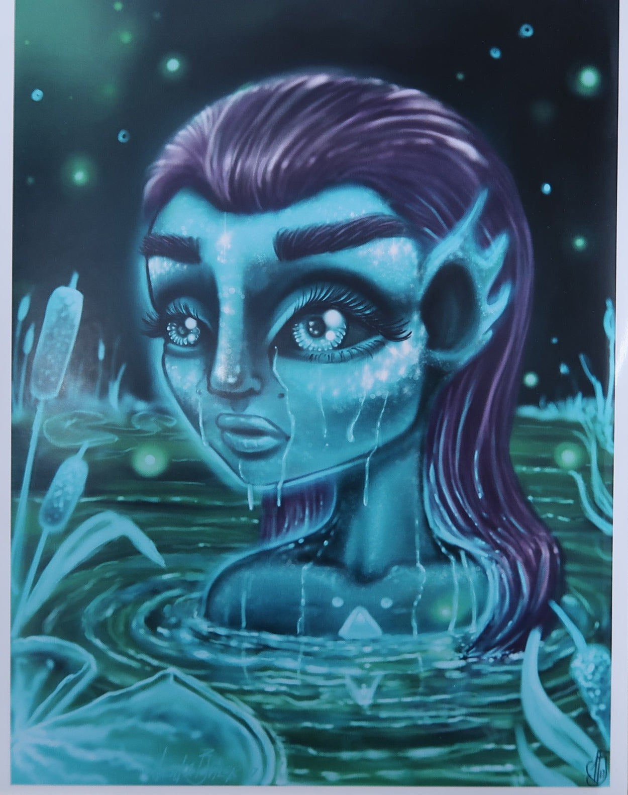 "Hologram" 8"x10" PRINT