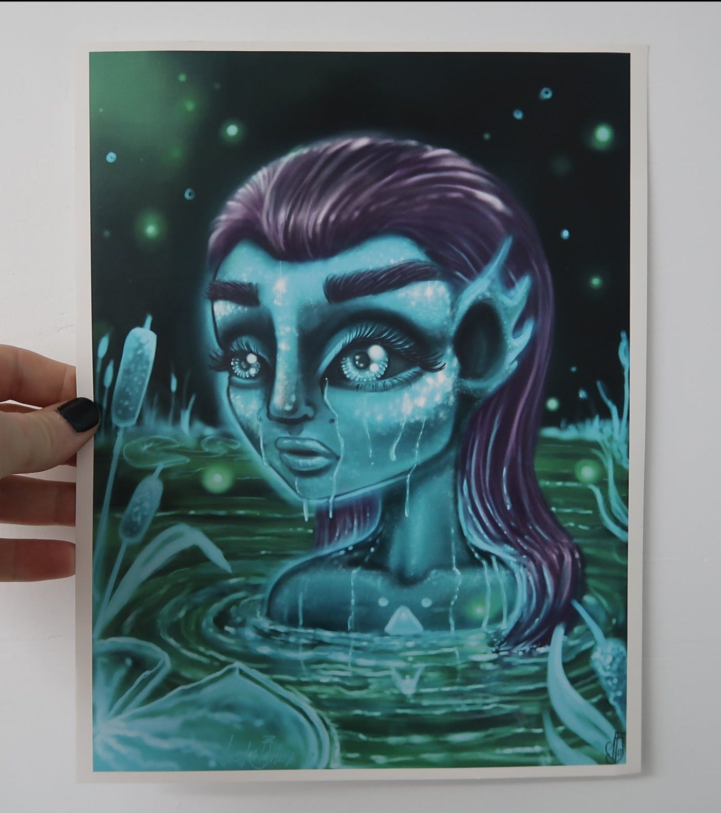 "Hologram" 8"x10" PRINT