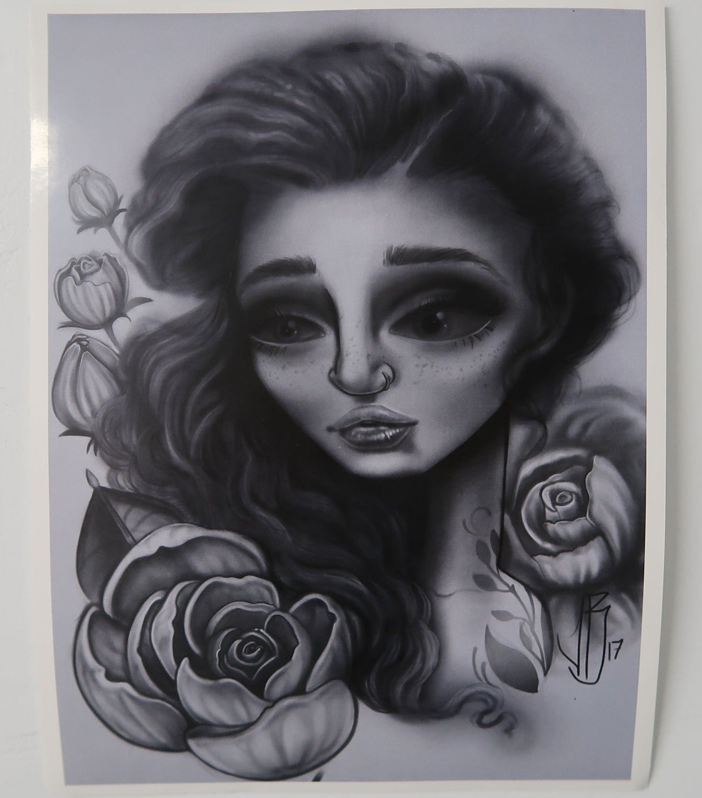 "Dark Rose" PRINT