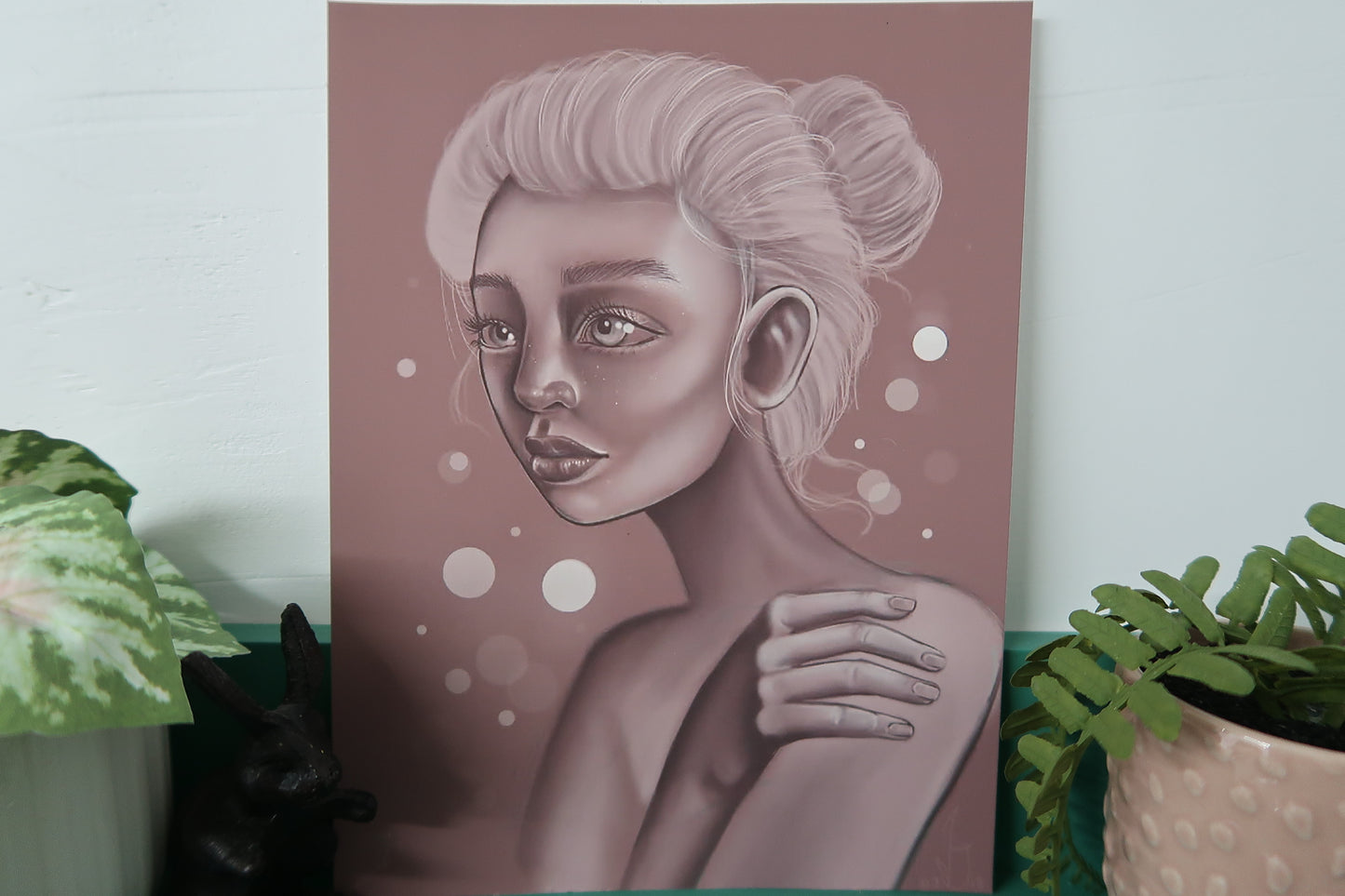 "Rose Water" 6"X8" FINE ART PRINT