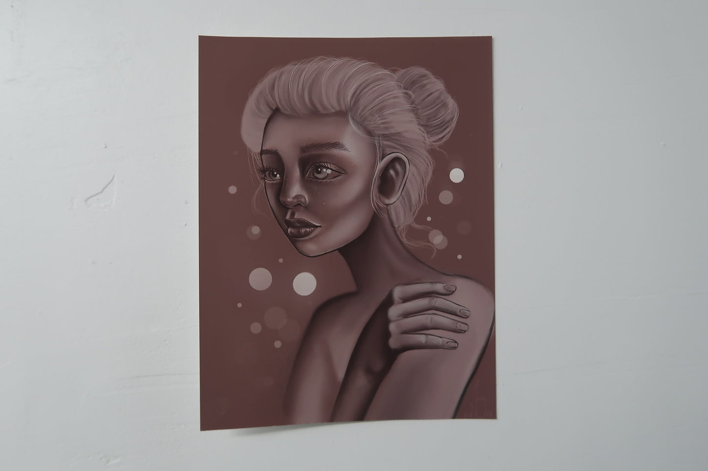 "Rose Water" 6"X8" FINE ART PRINT