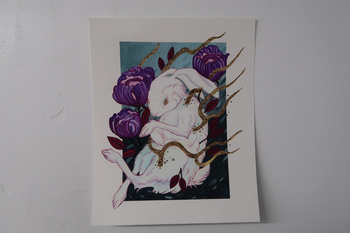"White Heat" 8"x10" and 11"x14"