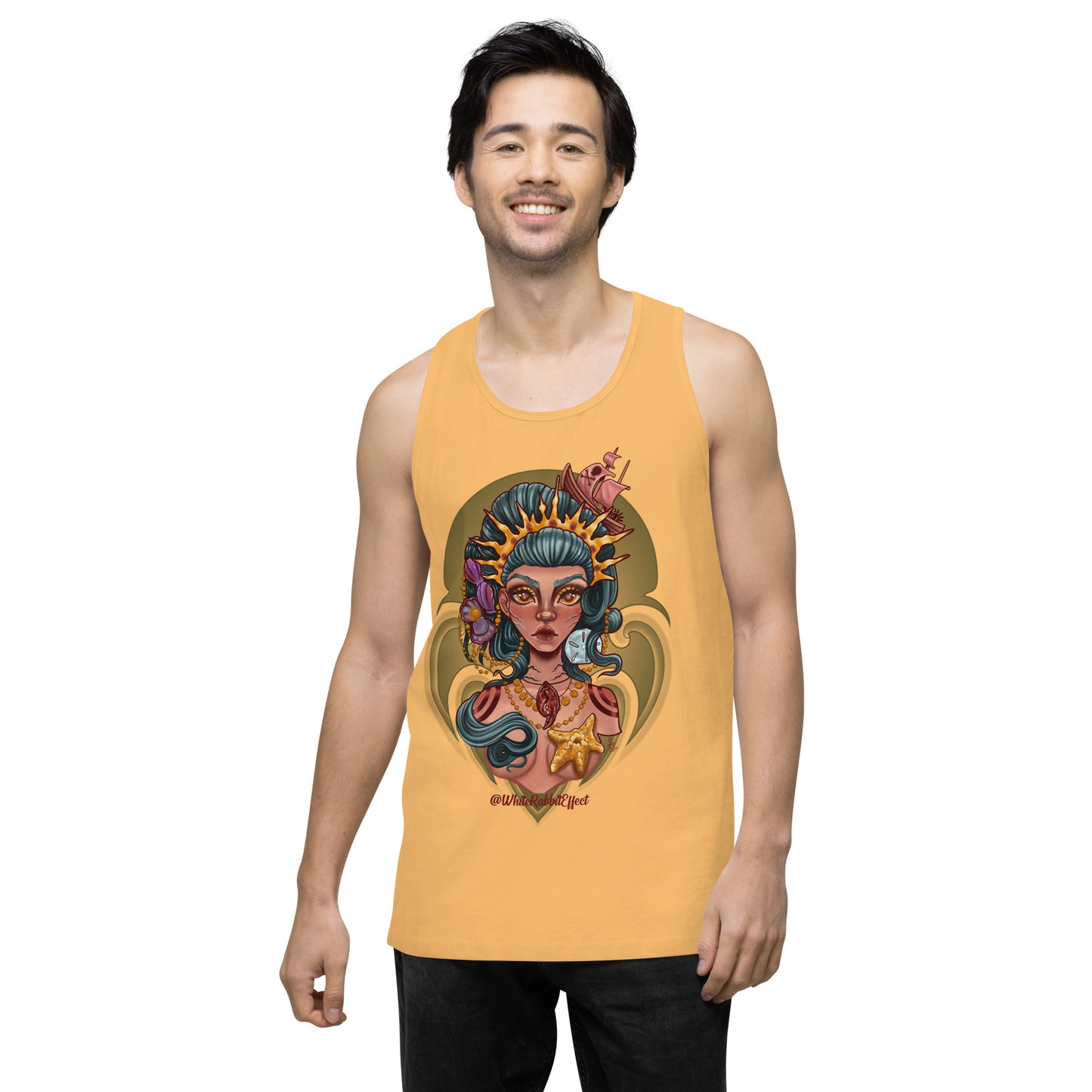 Men’s premium tank top - "Mermaid Queen"