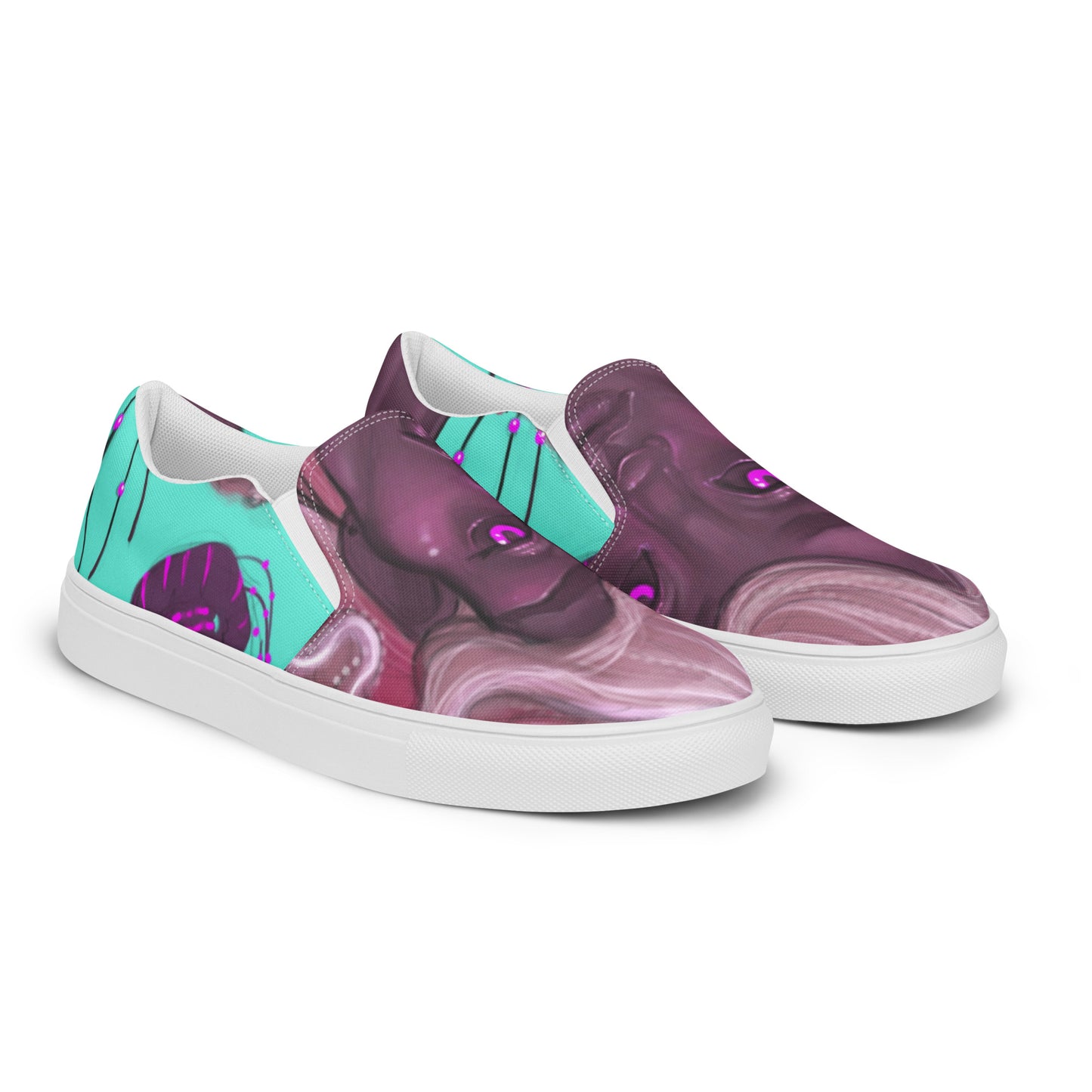 Women’s slip-on canvas shoes - "Medusa"