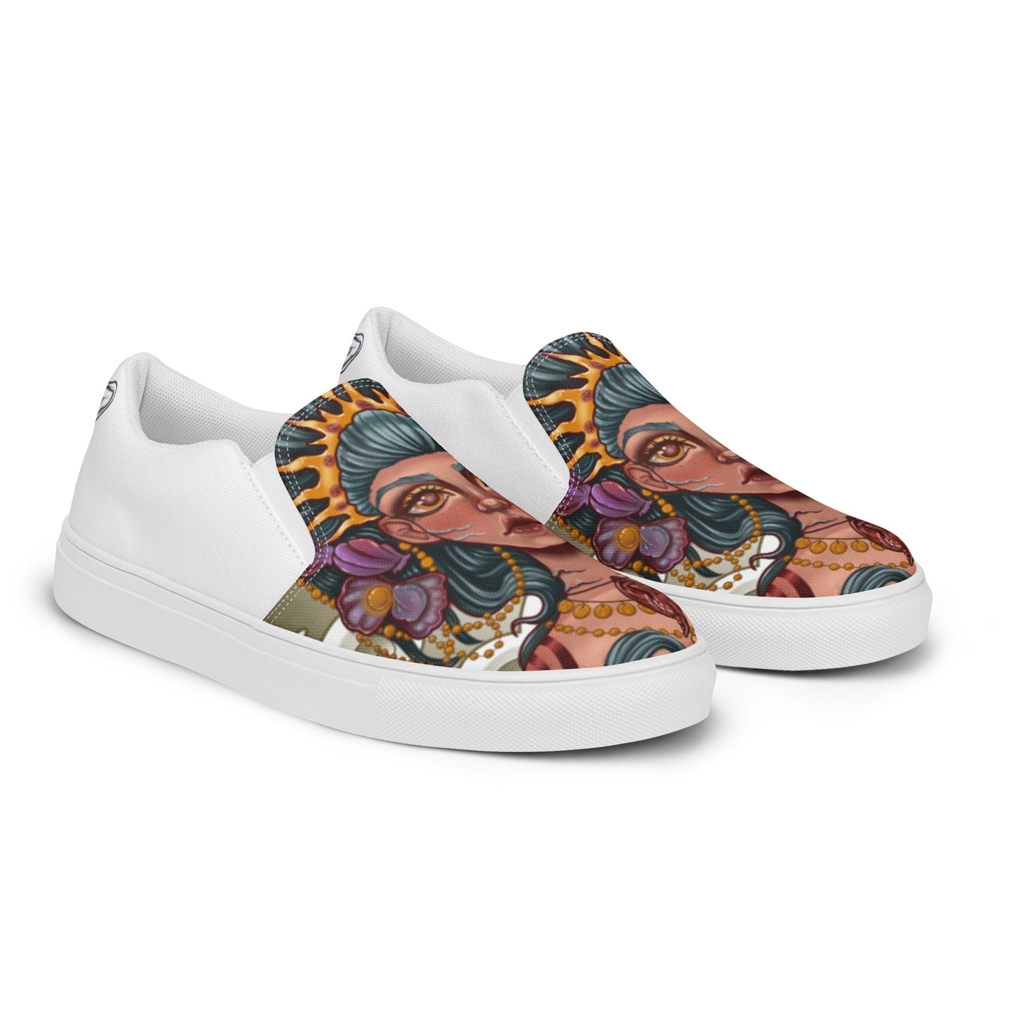 Women’s slip-on canvas shoes- "Ocean Queen"