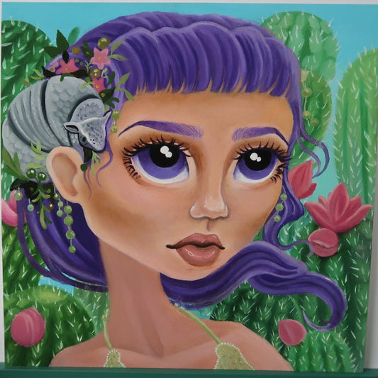 "Prickly Pear" 10"x10" LIMITED GICLEE PRINT