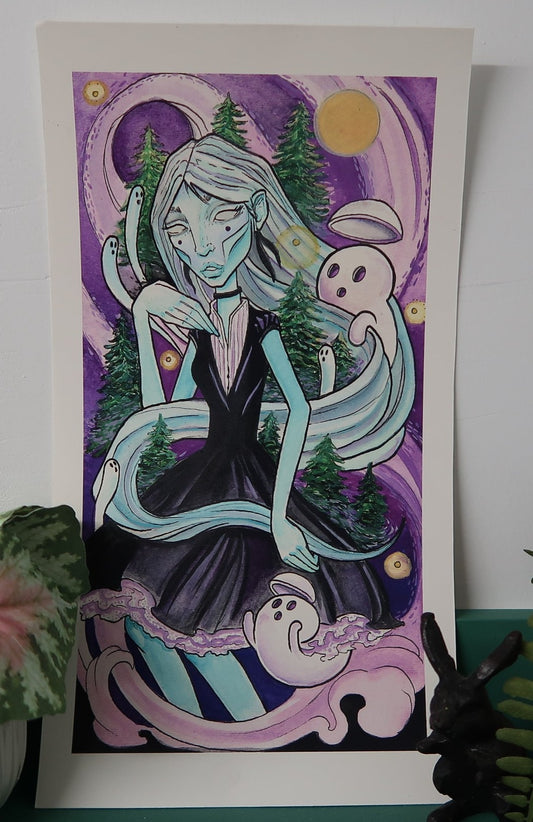 "Ghost" 11"x16" PRINT