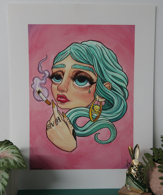 "Cry Baby" PRINT