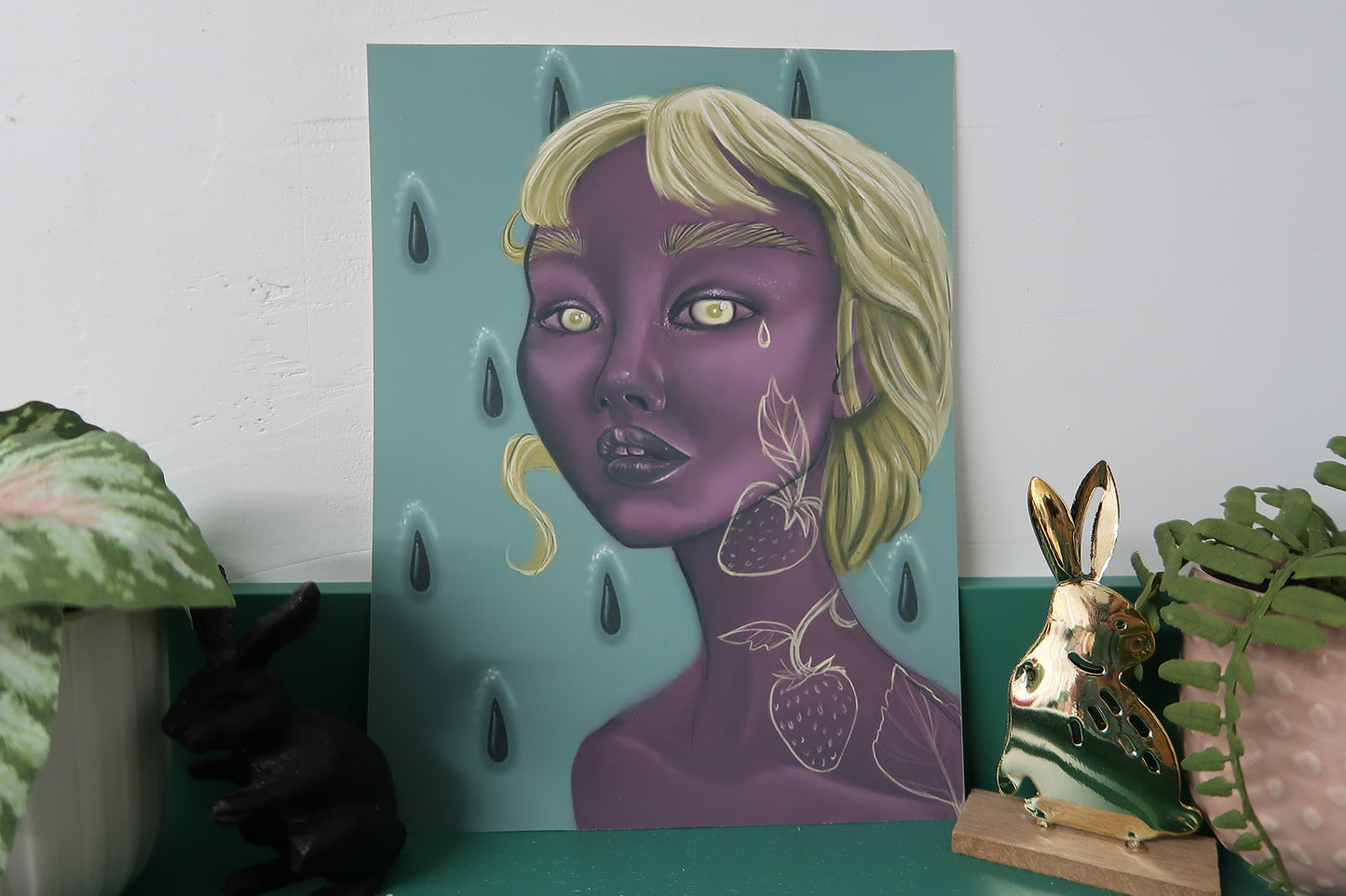 "Strawberry Lemonade"  FINE ART PRINT