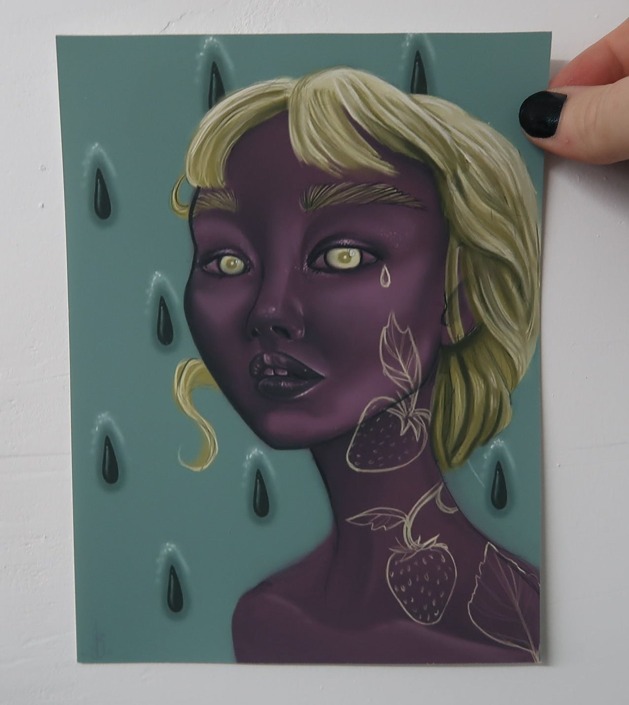 "Strawberry Lemonade"  FINE ART PRINT