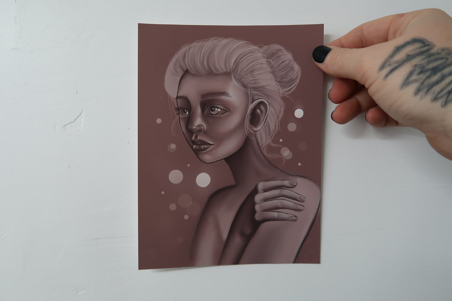 "Rose Water" 6"X8" FINE ART PRINT