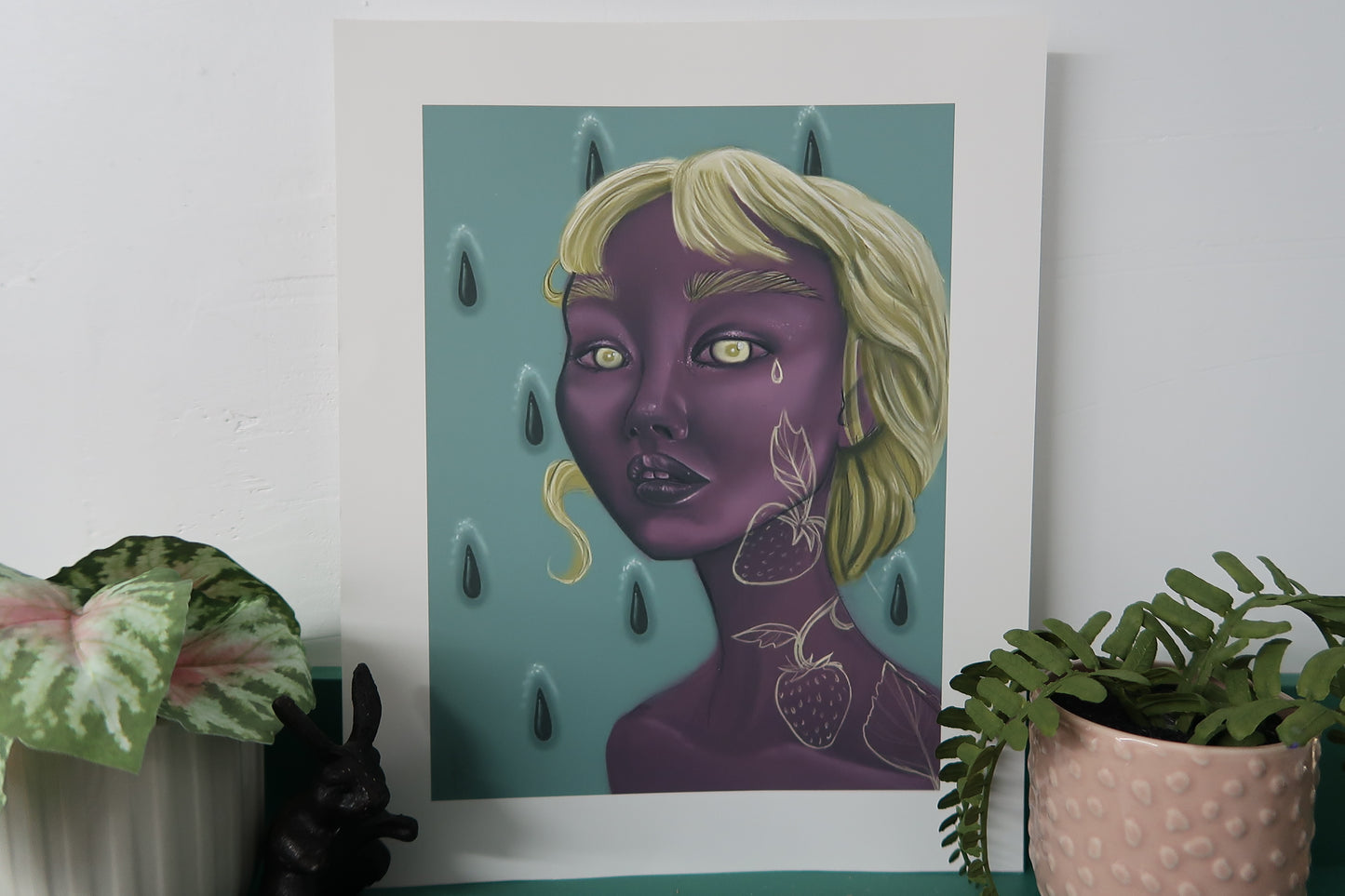 "Strawberry Lemonade"  FINE ART PRINT