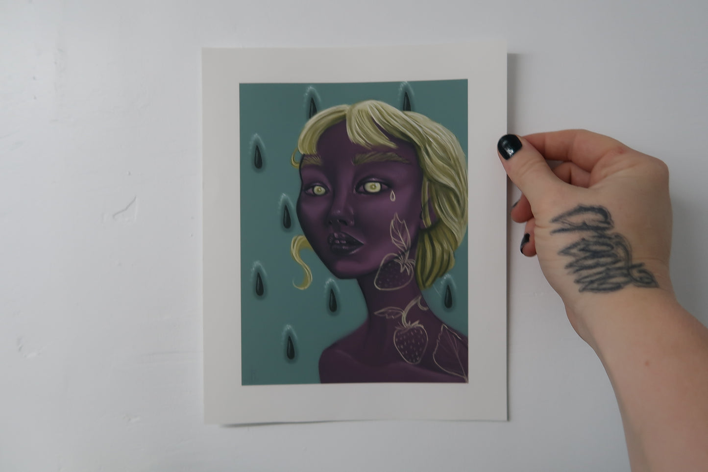 "Strawberry Lemonade"  FINE ART PRINT