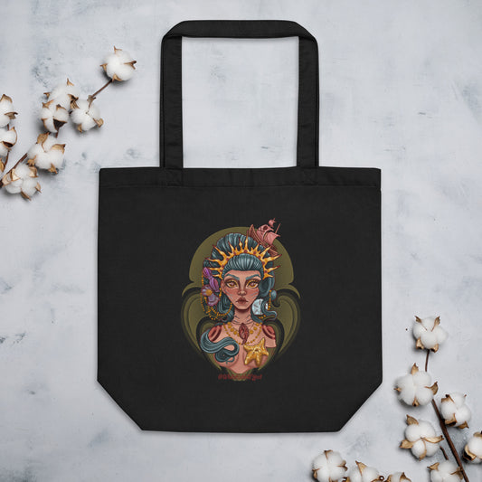 Eco Tote Bag - "Ocean Queen"