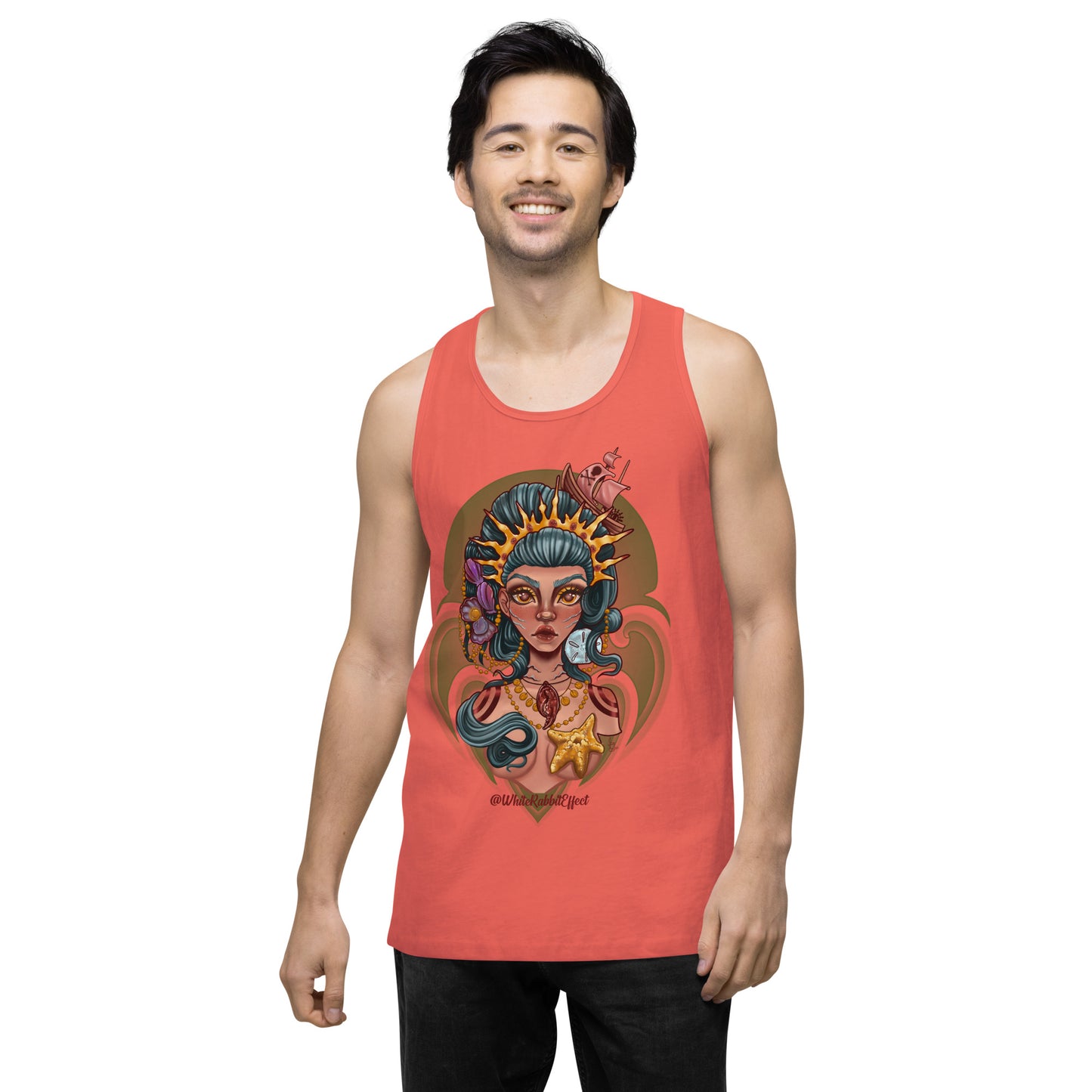 Men’s premium tank top - "Mermaid Queen"