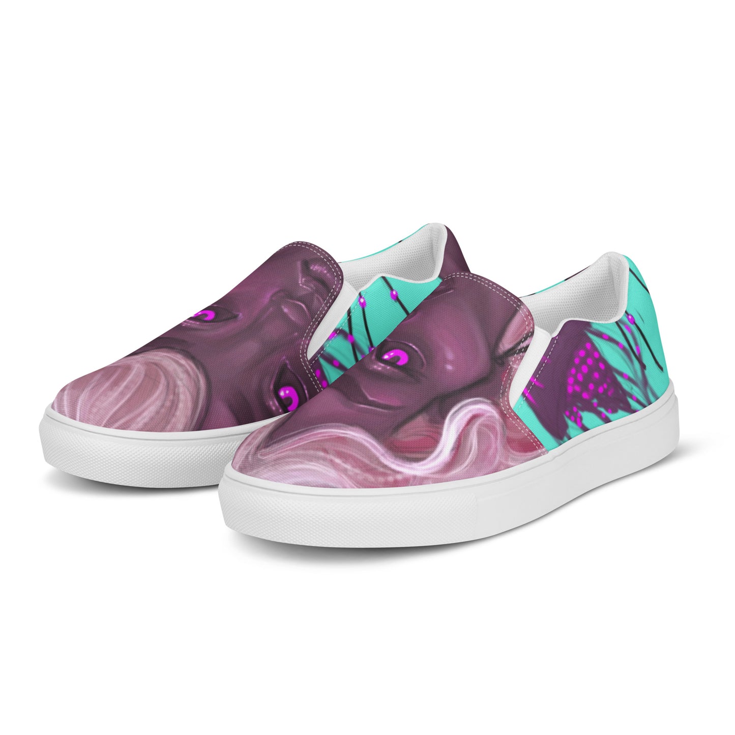 Women’s slip-on canvas shoes - "Medusa"